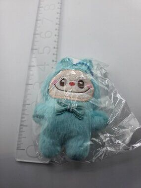 NEW! Monster Keychain Monster Plush BLUE Monster Plushie 4.5"